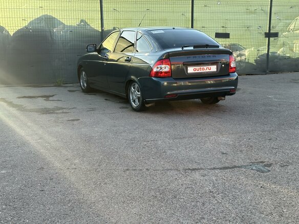 2012 Lada (ВАЗ) Priora I, зелёный, 455000 рублей - вид 8