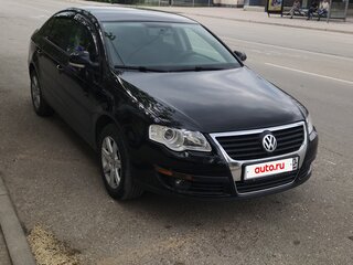 2007 Volkswagen Passat B6, чёрный, 1150000 рублей, вид 1