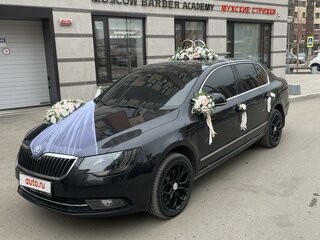 2013 Skoda Superb II Рестайлинг, чёрный, 1490000 рублей, вид 2