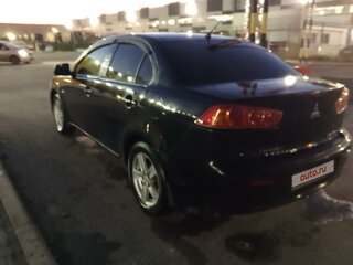 2008 Mitsubishi Lancer X, чёрный, 550000 рублей, вид 4