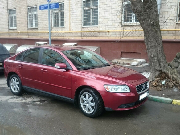 2007 Volvo S40 II Рестайлинг, красный - вид 5
