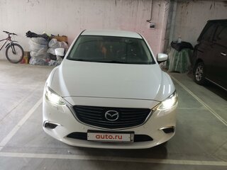 2018 Mazda 6 III (GJ) Рестайлинг, белый, 2200000 рублей, вид 3