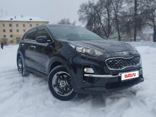 2019 Kia Sportage IV Рестайлинг, чёрный, 2250000 рублей, вид 2