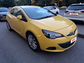 2013 Opel Astra GTC J Рестайлинг, жёлтый, 990000 рублей, вид 3