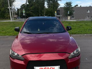 2008 Mitsubishi Lancer X, красный, 420000 рублей, вид 1