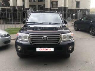 2014 Toyota Land Cruiser 200 Series Рестайлинг 1, чёрный, 3750000 рублей, вид 1