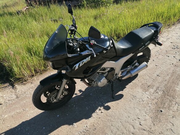 1999 Yamaha TDM850, чёрный, 350000 рублей