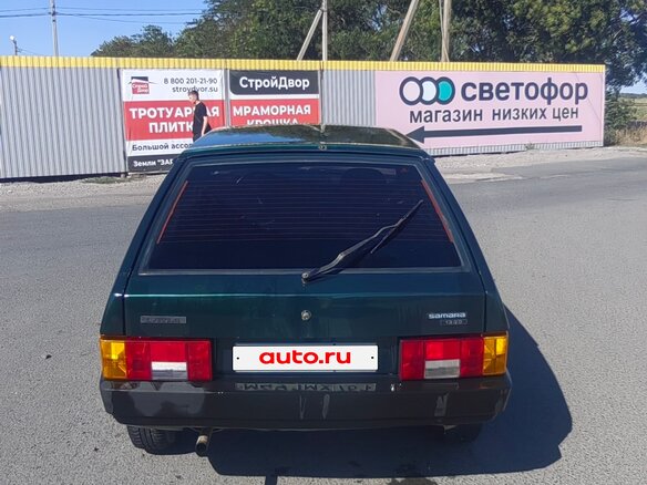 1999 Lada (ВАЗ) 2109 21093i, зелёный - вид 2