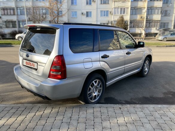 2005 Subaru Forester II Рестайлинг, серебристый - вид 15