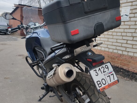2011 BMW F 650 GS, синий - вид 5