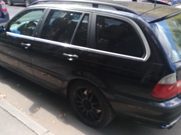 2003 BMW 3 серии 330xi IV (E46) Рестайлинг, чёрный - вид 7