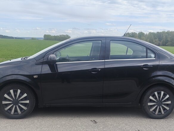 2013 Chevrolet Aveo II, чёрный, 570000 рублей - вид 6