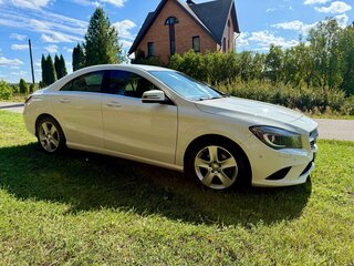 2013 Mercedes-Benz CLA 200 I (C117, X117), белый, 1550000 рублей, вид 4