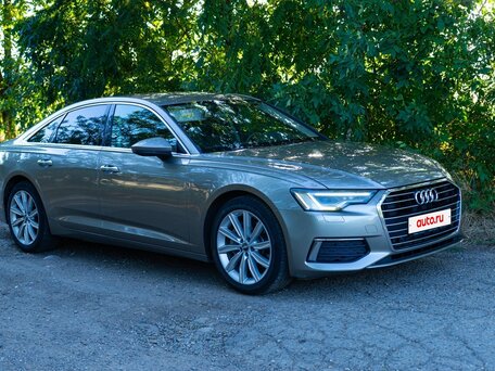 2019 Audi A6 45 TFSI V (C8), бежевый, 3100000 рублей, вид 2