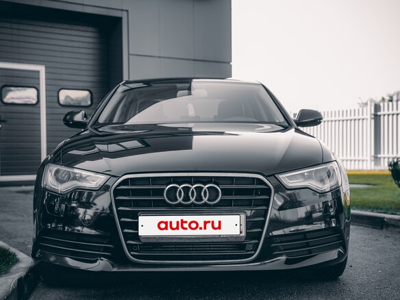 2012 Audi A6 IV (C7), чёрный, 1799990 рублей - вид 1