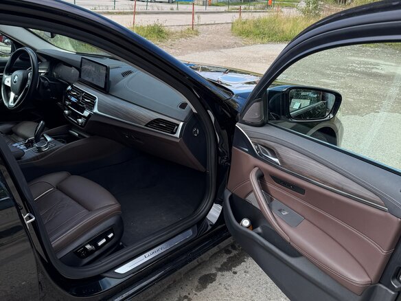 2020 BMW 5 серии 530i xDrive VII (G30/G31/G38) Рестайлинг, чёрный, 5000000 рублей - вид 9