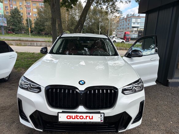 2024 BMW X3 30i xDrive III (G01) Рестайлинг, белый, 6940000 рублей