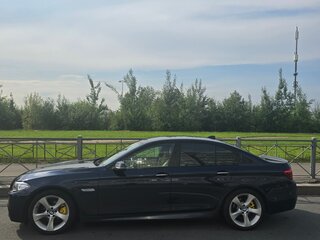2013 BMW 5 серии 528i xDrive VI (F10/F11/F07) Рестайлинг, синий, 1580000 рублей, вид 4