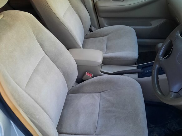 2001 Toyota Corolla Fielder IX (E120, E130), серебристый, 650000 рублей - вид 19