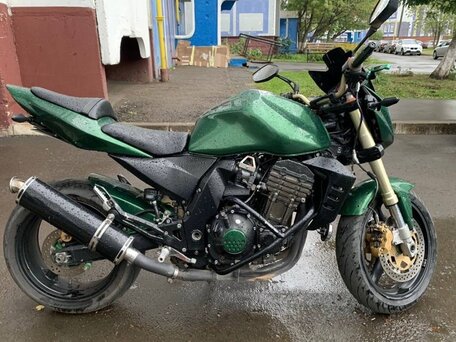 2003 Kawasaki Z 1000, зелёный, 810000 рублей, вид 2