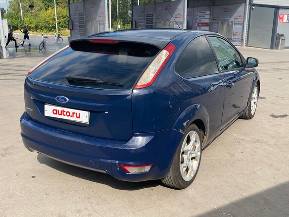 2010 Ford Focus II Рестайлинг, синий, 370000 рублей - вид 7