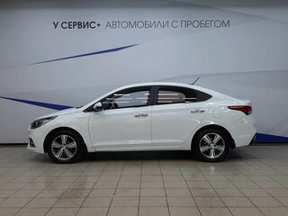 2017 Hyundai Solaris II, белый, 1350000 рублей, вид 2