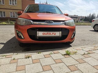 2013 Lada (ВАЗ) Kalina II, оранжевый, 715000 рублей, вид 1
