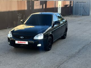 2015 Lada (ВАЗ) Priora I Рестайлинг, чёрный, 580000 рублей, вид 3