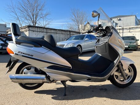 1999 Suzuki Burgman (SkyWave) 400, серебристый, 250000 рублей, вид 1
