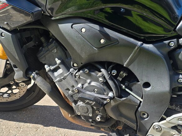 2007 Yamaha FZ1, чёрный, 525000 рублей - вид 5