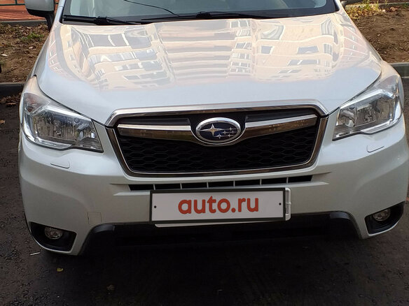 2013 Subaru Forester IV, белый
