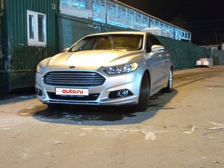 2013 Ford Fusion (North America) II, серебристый, 1200000 рублей, вид 5