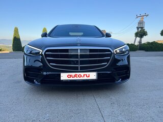 2021 Mercedes-Benz S-Класс 500 4MATIC VII (W223), чёрный, 9800000 рублей, вид 3