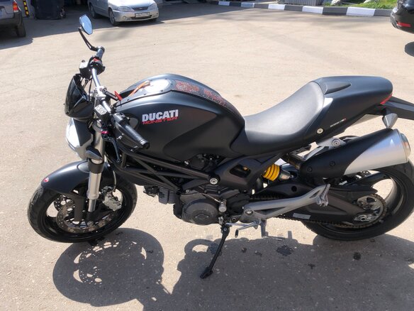 2012 Ducati Monster 696, чёрный, 450000 рублей - вид 8