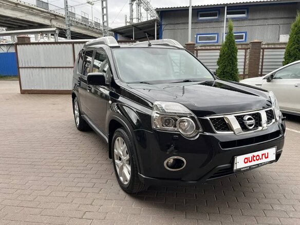 2012 Nissan X-Trail II Рестайлинг, чёрный, 1600000 рублей - вид 4