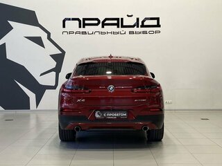 2019 BMW X4 20i II (G02), красный, 3779900 рублей, вид 4