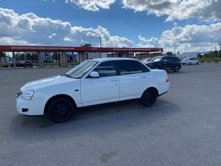 2013 Lada (ВАЗ) Priora I Рестайлинг, белый, 450000 рублей, вид 2