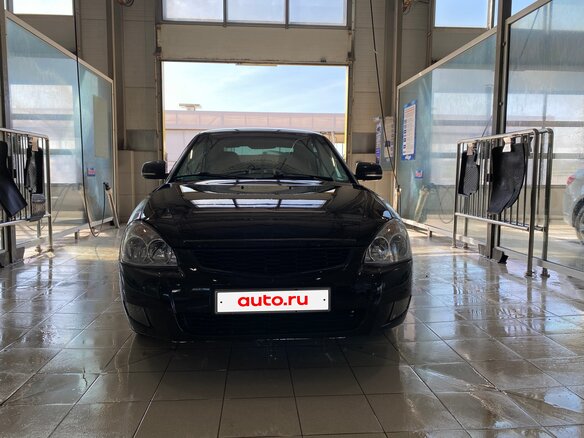 2008 Lada (ВАЗ) Priora I, чёрный, 345000 рублей