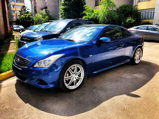 2009 Infiniti G37 IV, синий, 870000 рублей, вид 1