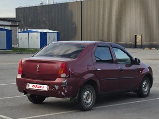 2009 Renault Logan I, красный, 150000 рублей, вид 3