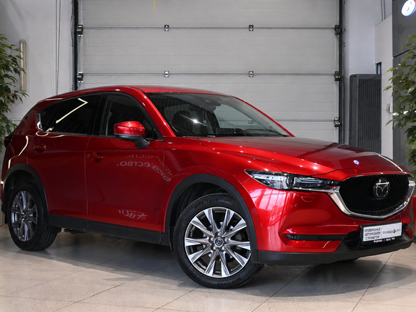2021 Mazda CX-5 II, красный