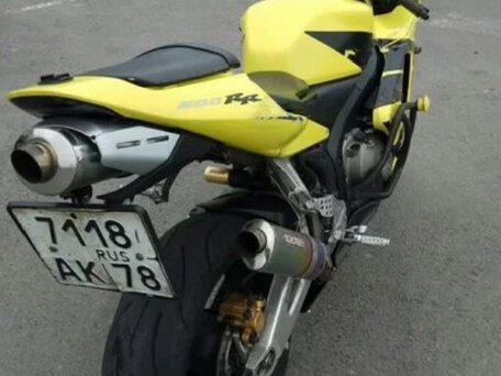 2003 Honda CBR 600RR, жёлтый, 540000 рублей, вид 4