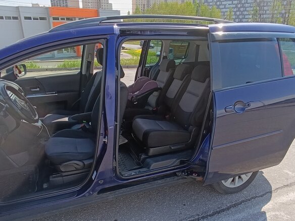 2007 Mazda 5 I (CR), синий, 685000 рублей - вид 20