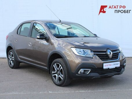 2018 Renault Logan Stepway II Рестайлинг, коричневый, 1105000 рублей, вид 3