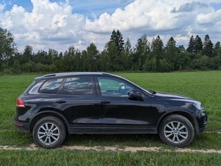 2012 Volkswagen Touareg II, чёрный, 2000000 рублей, вид 4