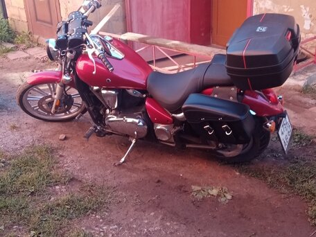 2006 Kawasaki VN900 Vulcan, красный, 515000 рублей, вид 1