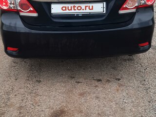2012 Toyota Corolla X (E140, E150) Рестайлинг, чёрный, 1290000 рублей, вид 2