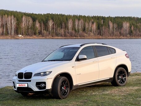 2008 BMW X6 50i 6-speed I (E71), белый, 1900000 рублей, вид 2