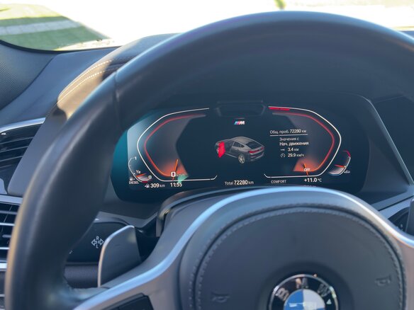 2020 BMW X6 30d III (G06), красный, 8009009 рублей - вид 7