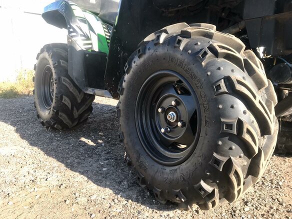 2014 Yamaha Grizzly 700, чёрный - вид 12